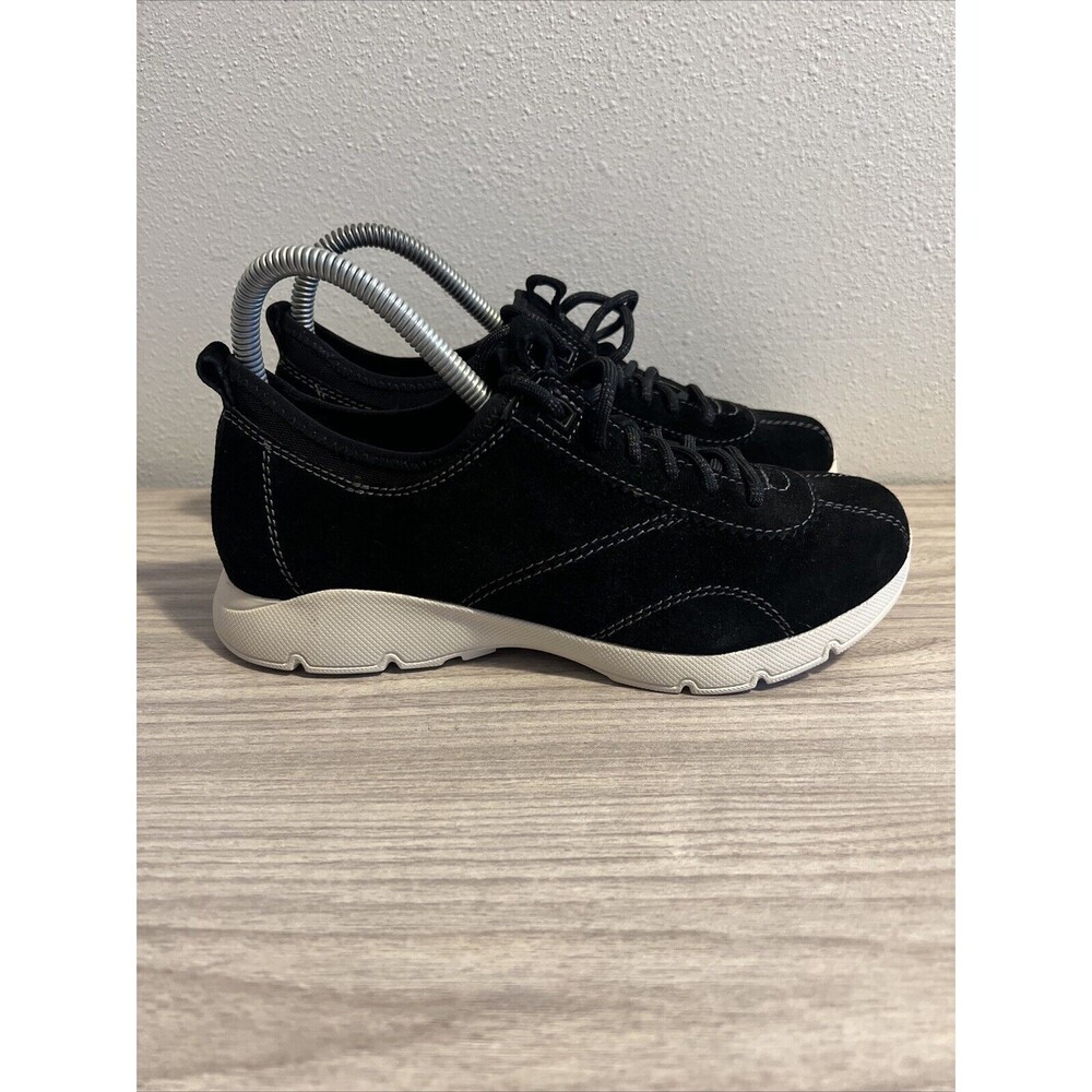 Dansko Leela Waterproof Sneaker Black Suede Leather EU Size 36‎ US Size 6-6.5